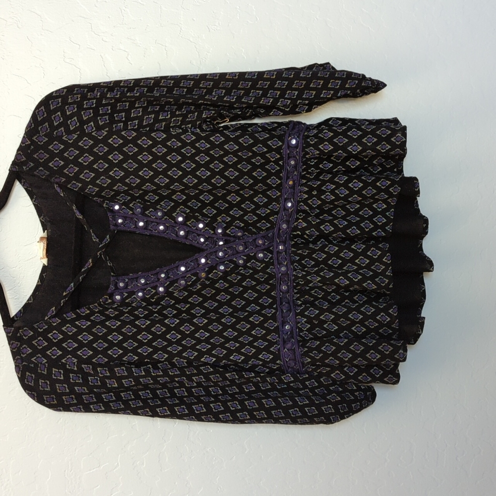 Forever 21 Peasant Blouse - S